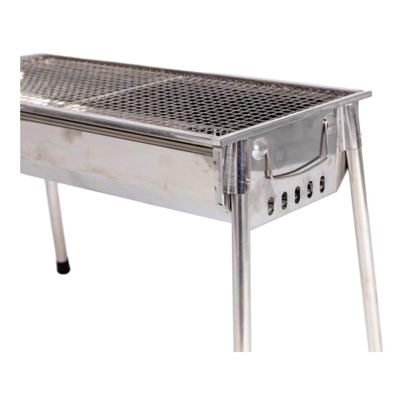 Stainless steel barbecue grill